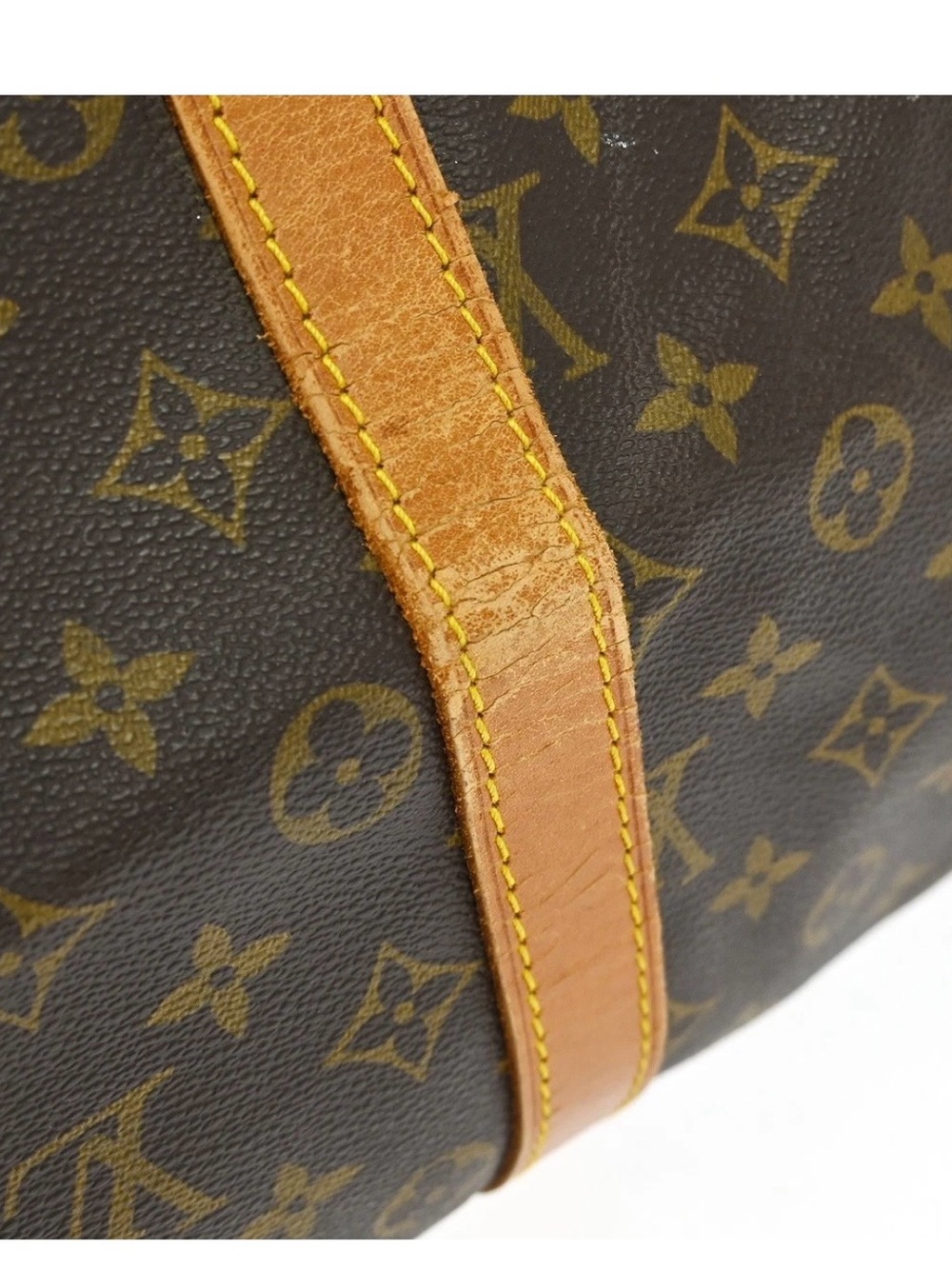 Authentic Louis Vuitton keepall 55 monogram duffle bag unisex travel - Picture 11 of 14